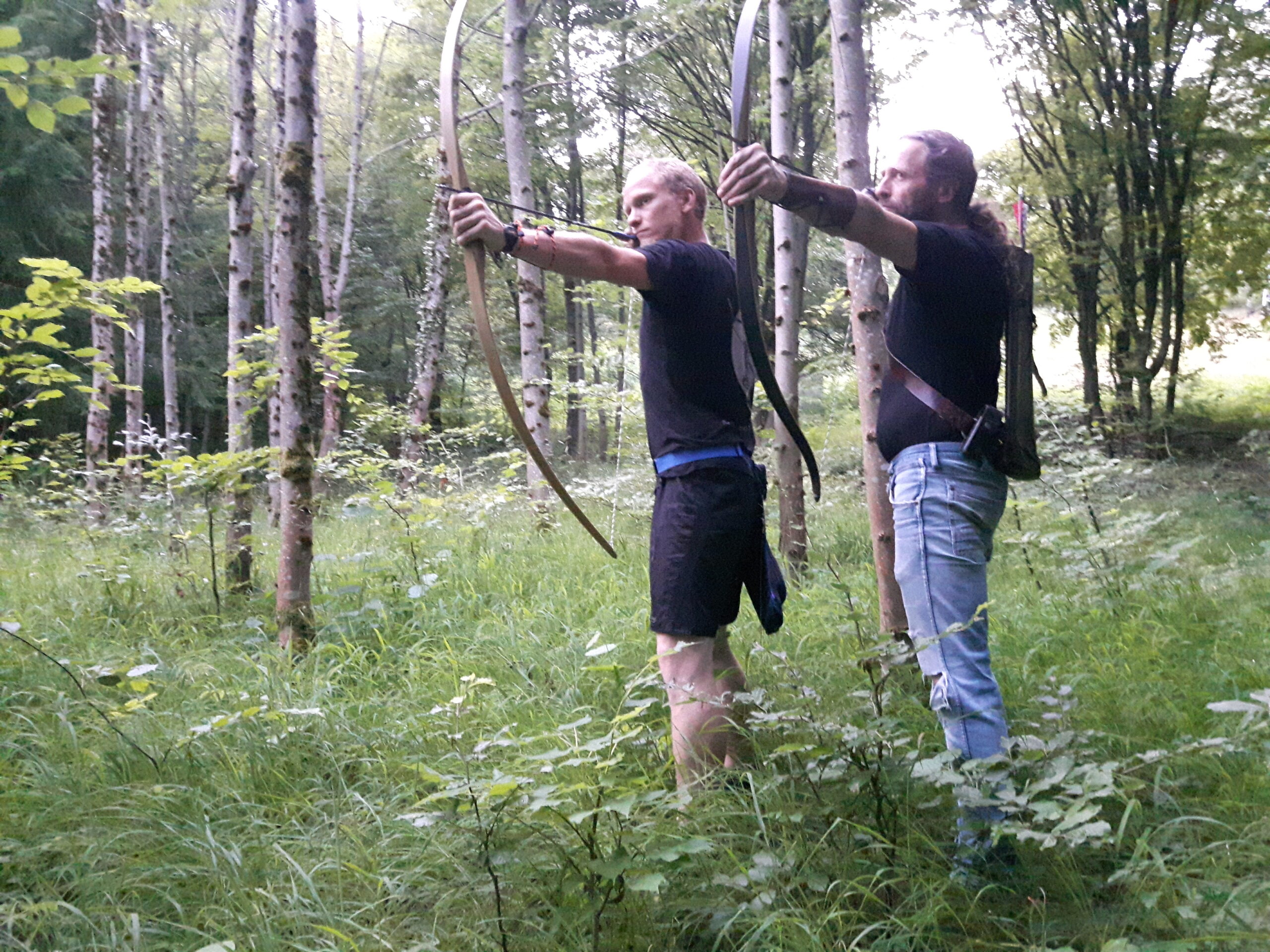 Stopp 21/Coming home Part 1: Bogenschießen Hohenstein